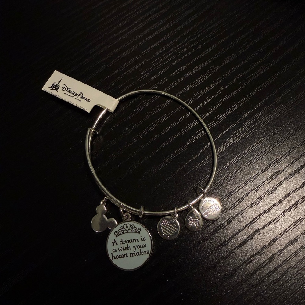 NWT Alex and Ani X Disney Cinderella Charm Bracelet